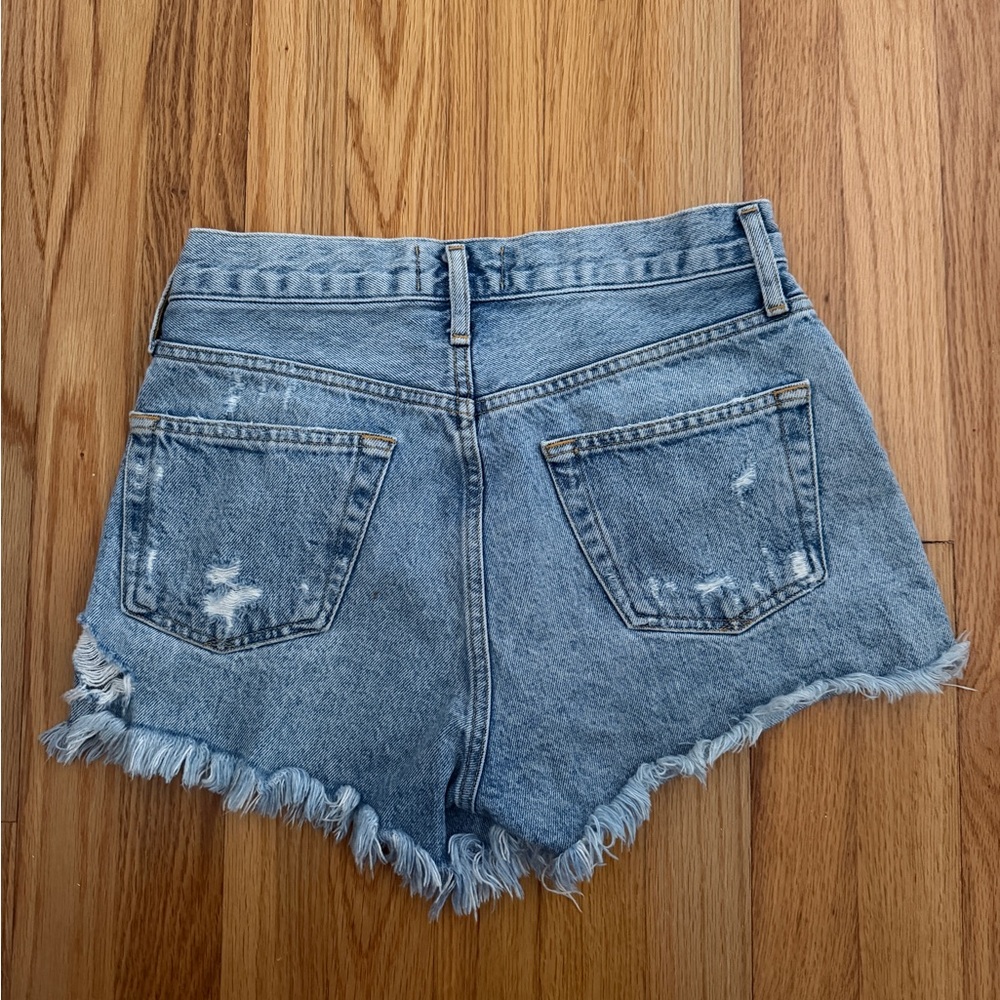 Agolde Parker denim shorts Size 24 - Picture 3 of 11